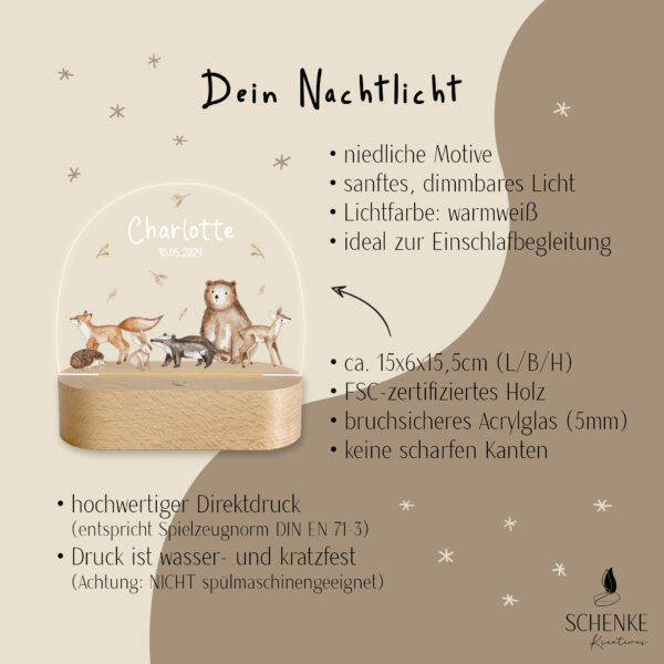 Nachtlicht "Basketball"