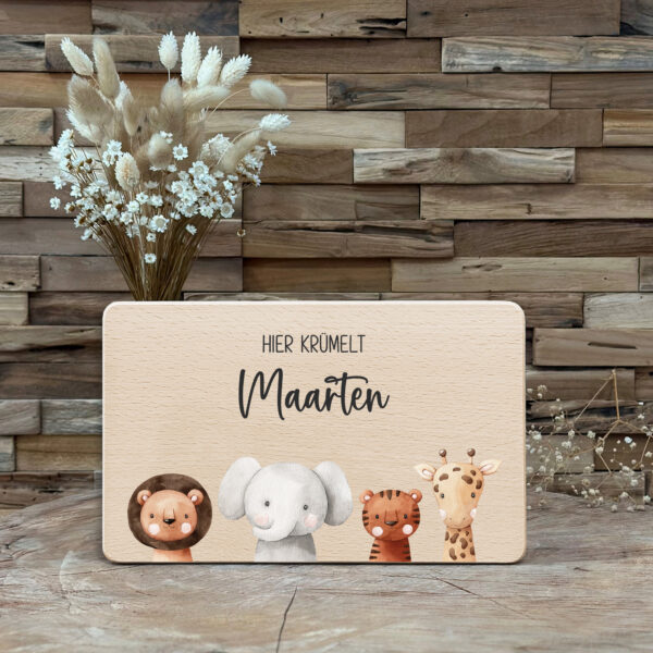Brettchen Wildtiere