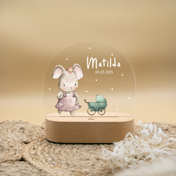 Schenke Kreatives - Nachtlicht - Maus Matilda