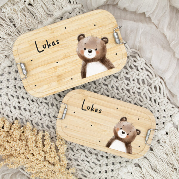 Schenke Kreatives - Lunchbox Bär Lukas